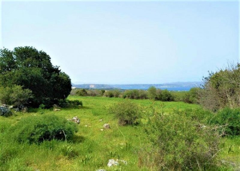 Gavalochori Kreta, Gavalochori: Malerisches Grundstück mit Panoramablick auf das Meer zu verkaufen Grundstück kaufen
